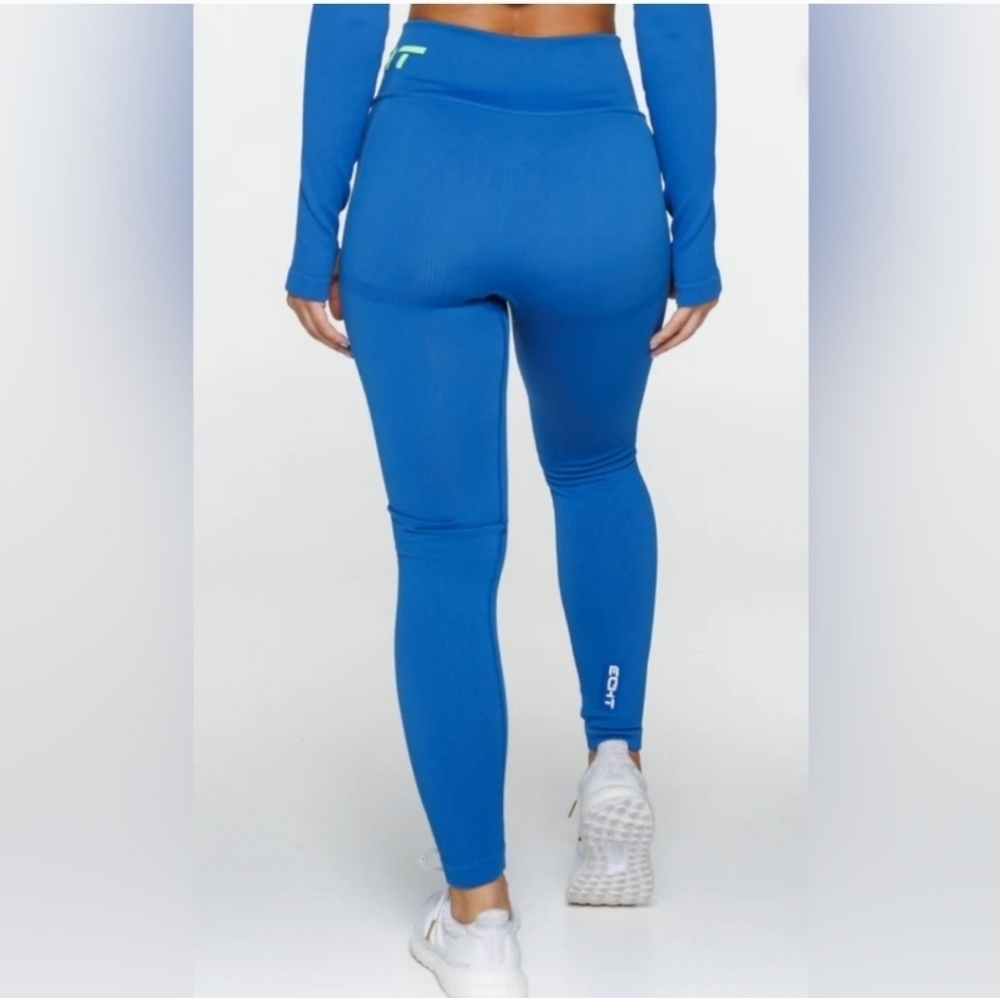 ECHT Arise Comfort Blue Women's Leggings Size XL NWOT